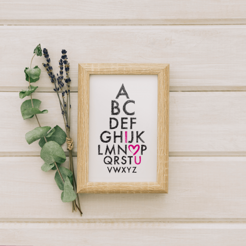 FREE PRINTABLE: I Heart U - ThePixelPixie